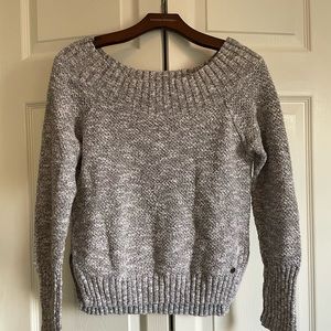 Off the shoulder sweater